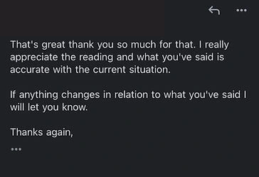 Original Goddess Energy client testimonial 13