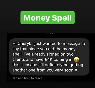 Original Goddess Energy client testimonial 28
